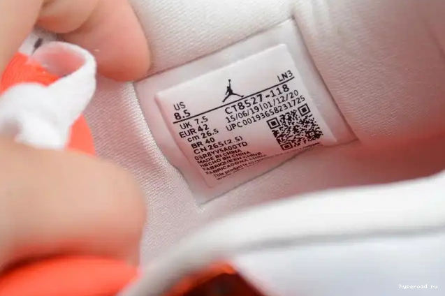 OrangeCT8527-118 Air Jordan 4 Team 0501
